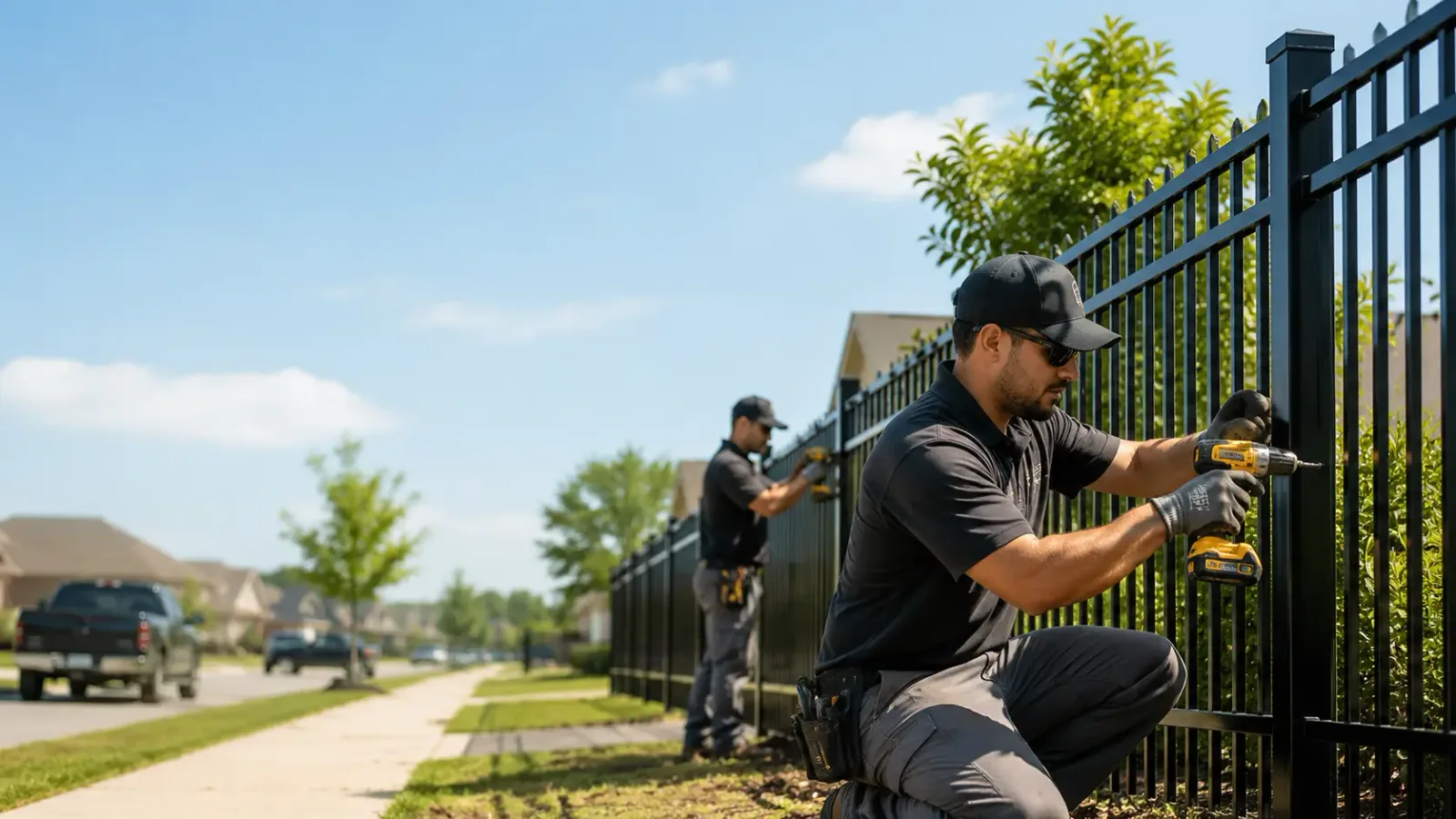 Metal Fence Installation in Washington, ME